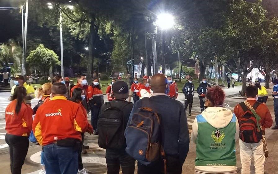 ICBF acompaña a comunidad Embera en Bogotá ICBF acompaña a comunidad Embera en Bogotá
