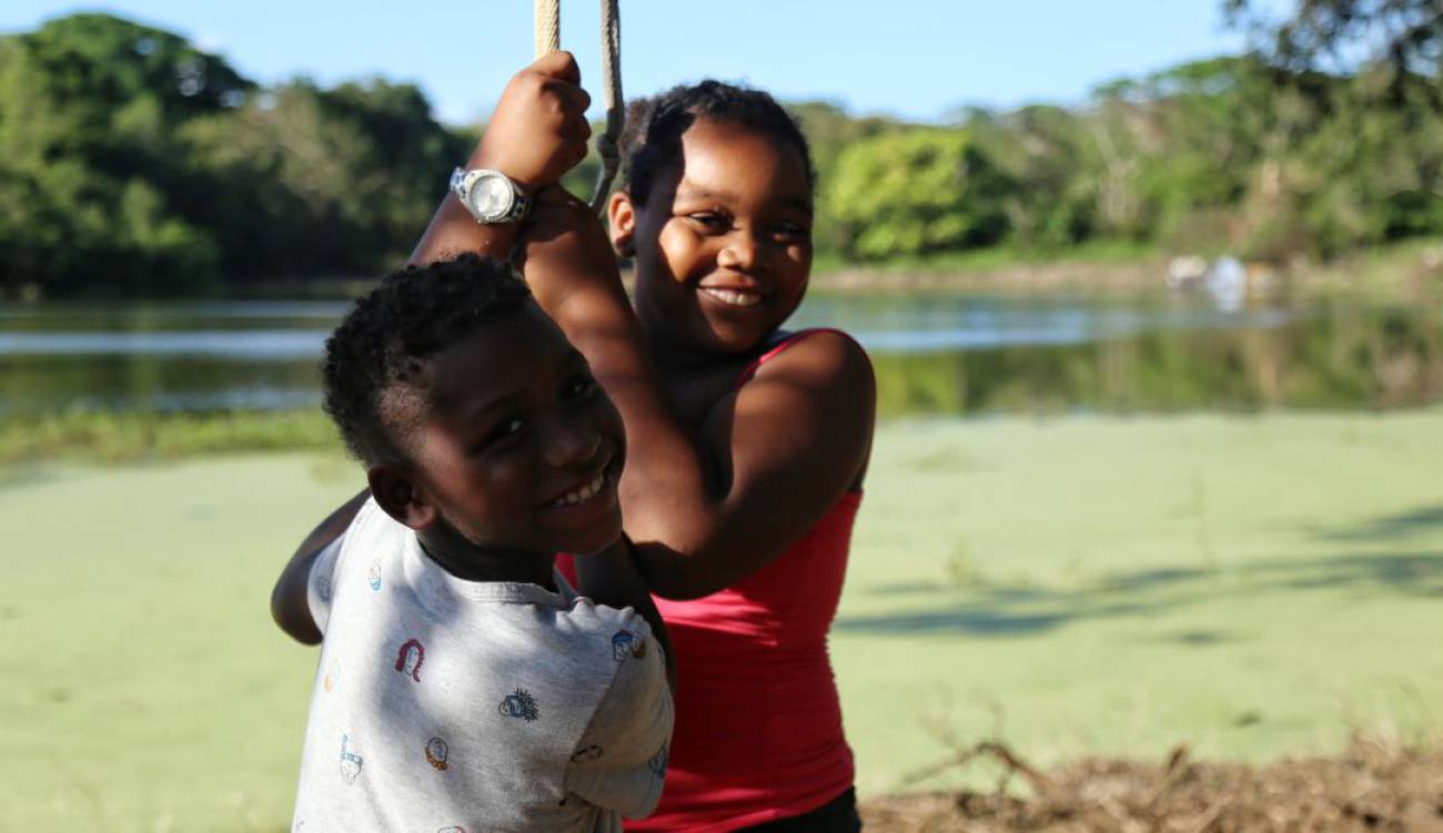 "Su isla volverá a ser como antes", directora ICBF a niños de Providencia "Su isla volverá a ser como antes", directora ICBF a niños de Providencia