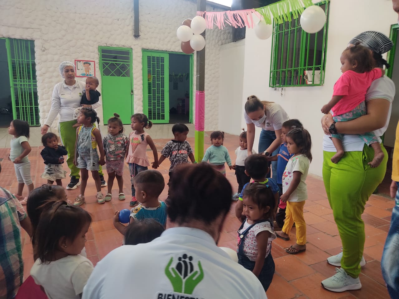 Primera infancia Yukpa es atendida en nuevo Centro de Desarrollo Infantil en Cúcuta 