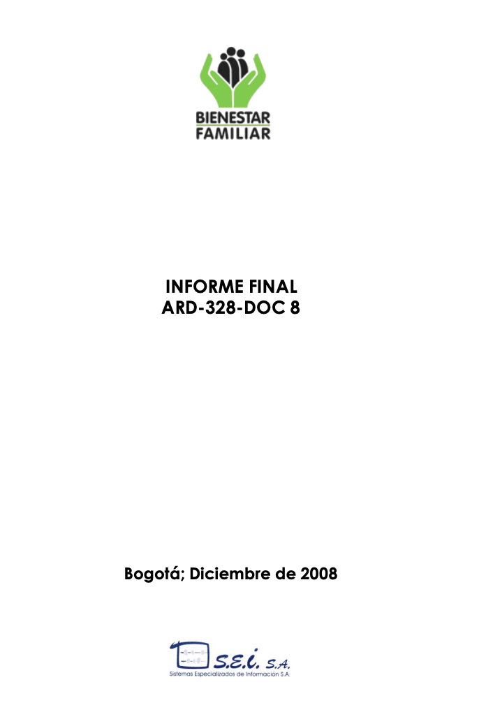 Portada de documento