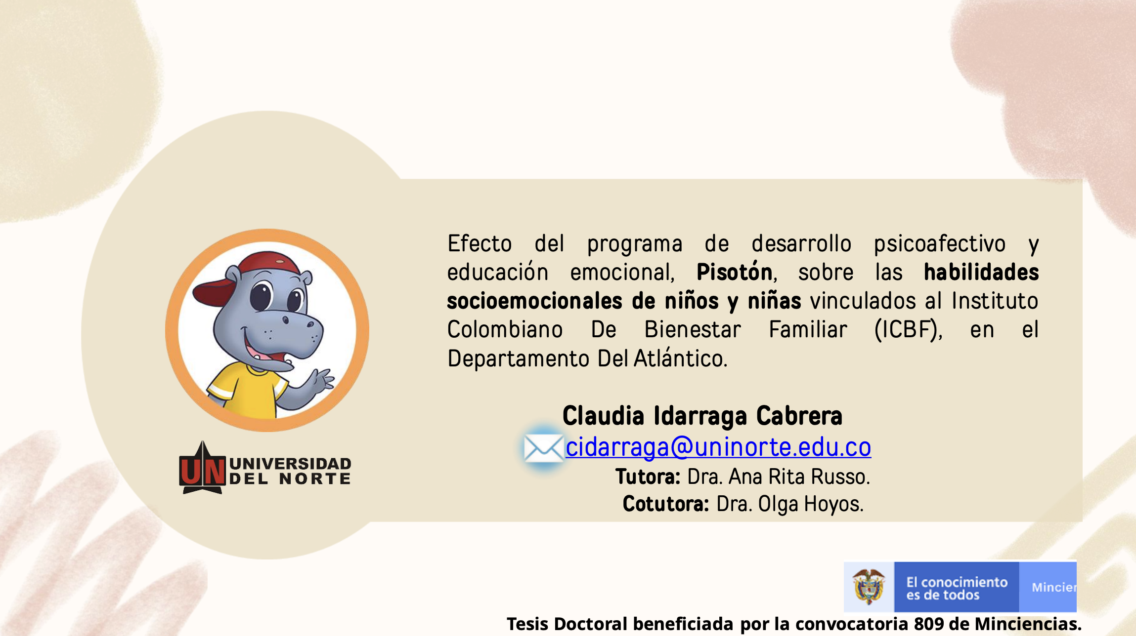 Portada de documento