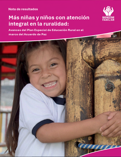Más niñas y niños con atención integral en la ruralidad: Avances del Plan Especial de Educación Rural en el marco del Acuerdo de Paz