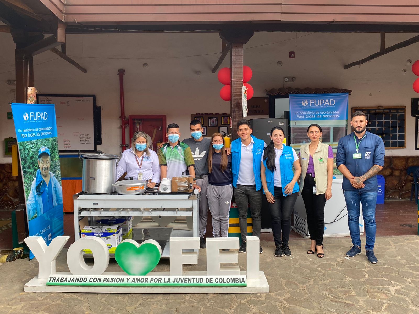 Jóvenes de responsabilidad penal recibieron dotación para su emprendimiento en Santander Jóvenes de responsabilidad penal recibieron dotación para su emprendimiento en Santander