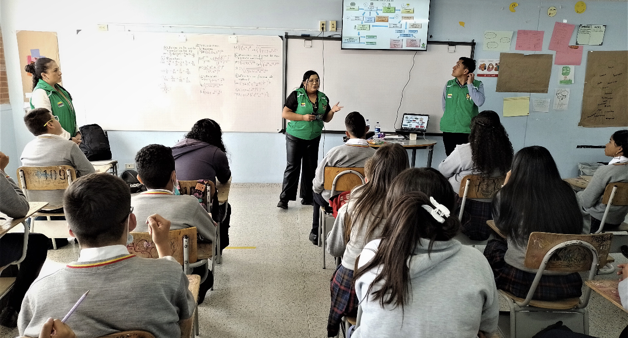 ICBF sensibiliza a estudiantes en Bogotá sobre factores de riesgo ICBF sensibiliza a estudiantes en Bogotá sobre factores de riesgo