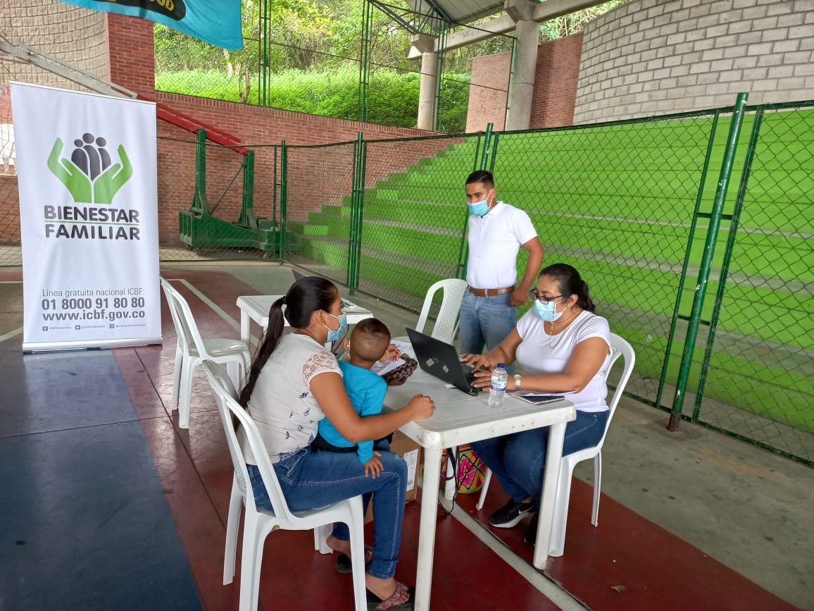 ICBF realizó jornada de prerregistro al Estatuto Temporal de Protección para Migrantes en Sucre