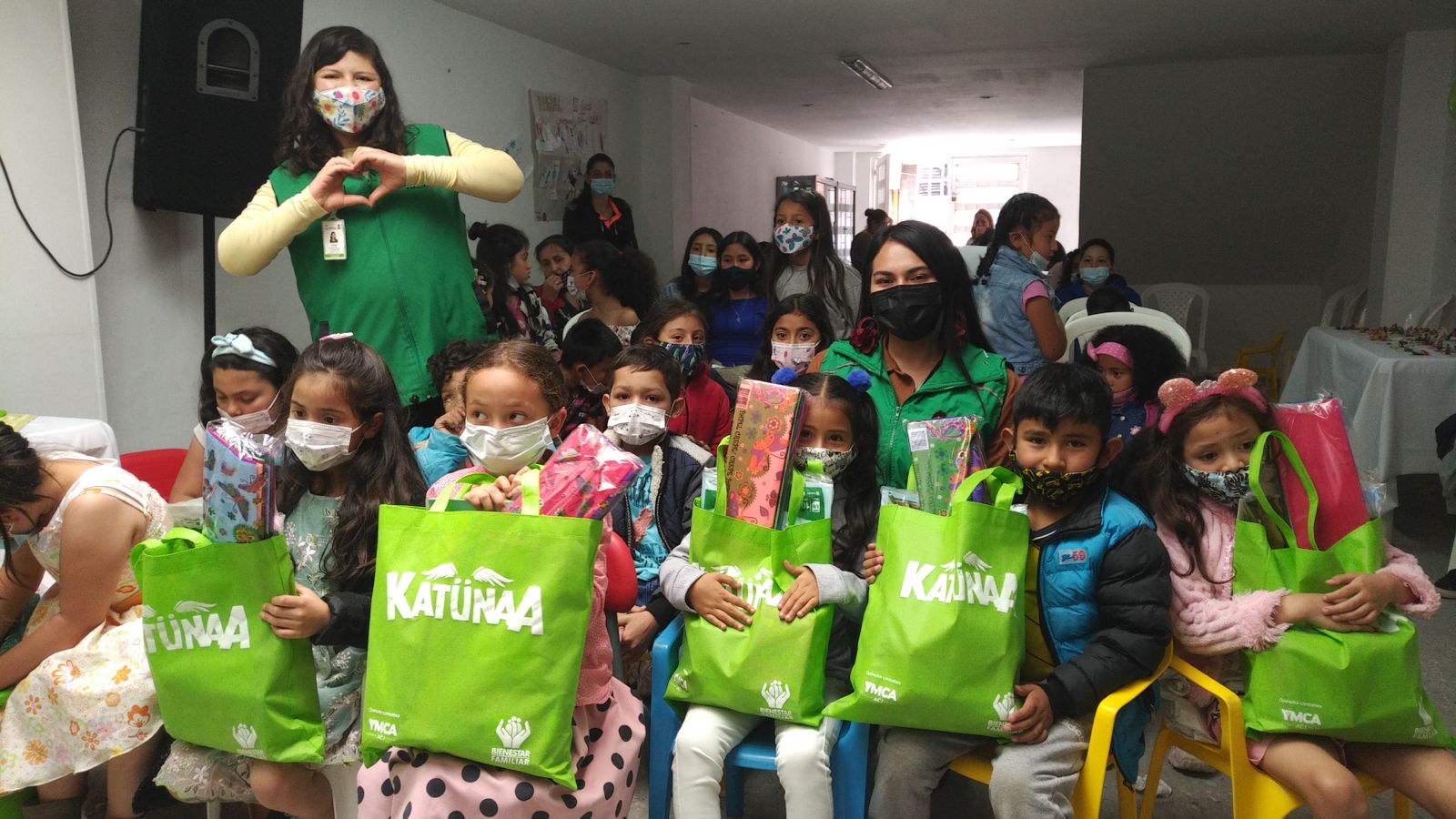 ICBF promueve los derechos de 1.200 niños y niñas en Bogotá a través de Katünaa