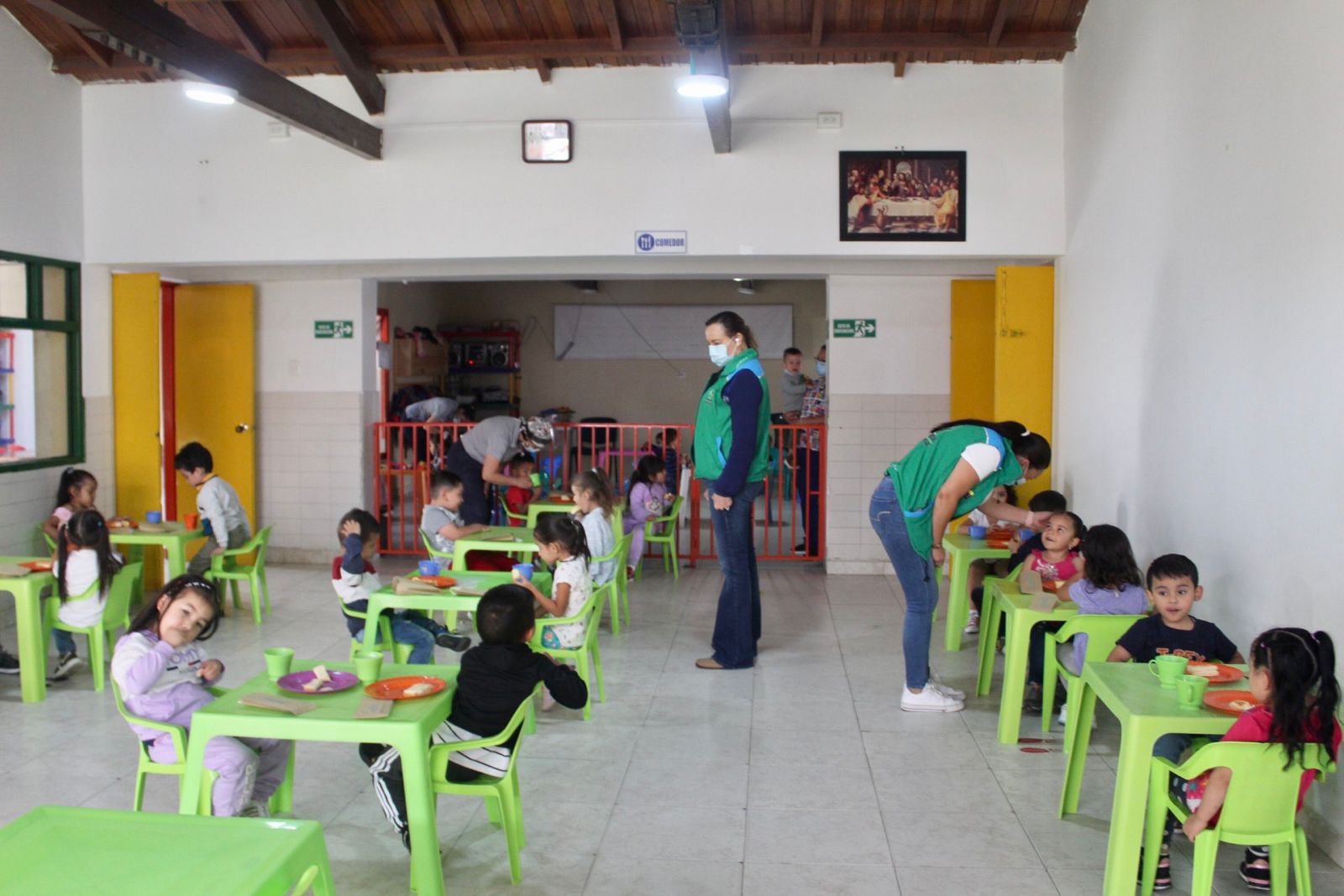 ICBF verifica condiciones para la atención presencial de la primera infancia en Santander