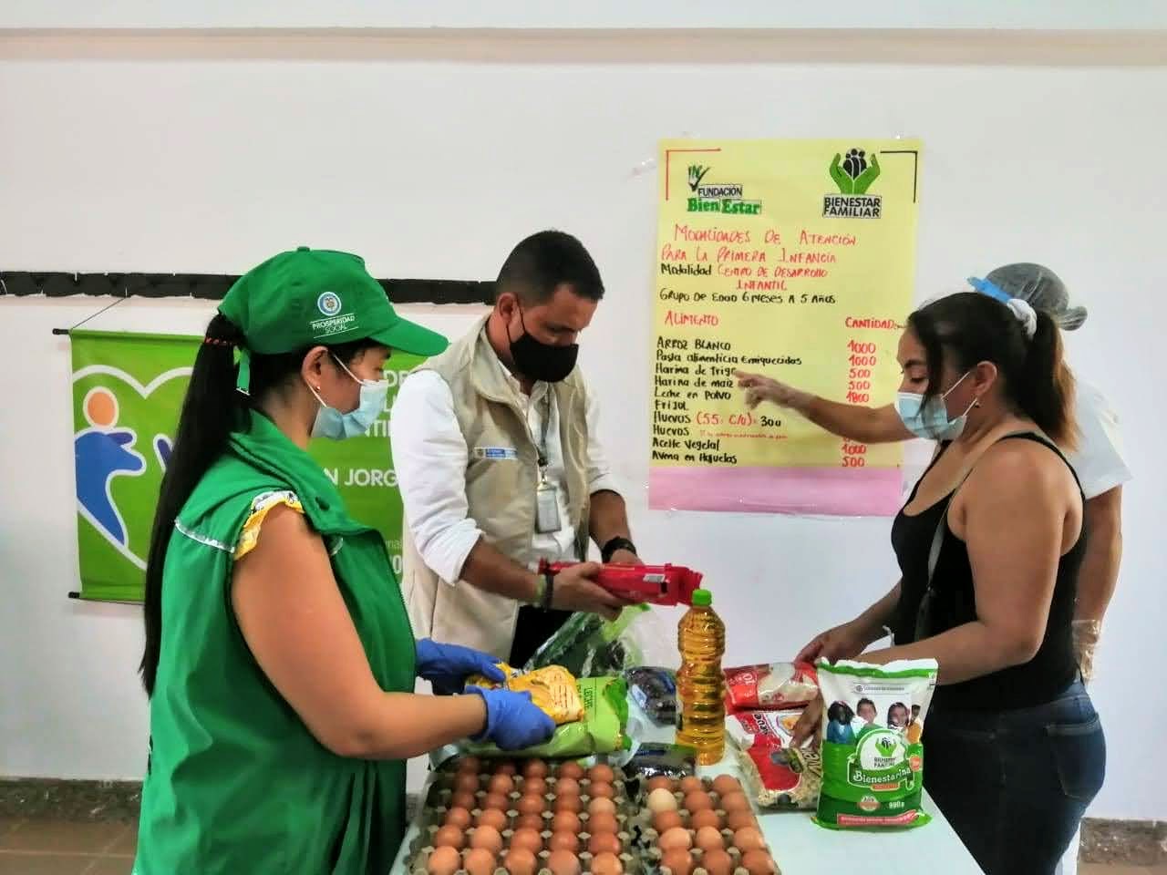 ICBF supervisa entrega de canastas nutricionales a beneficiarios del Guaviare