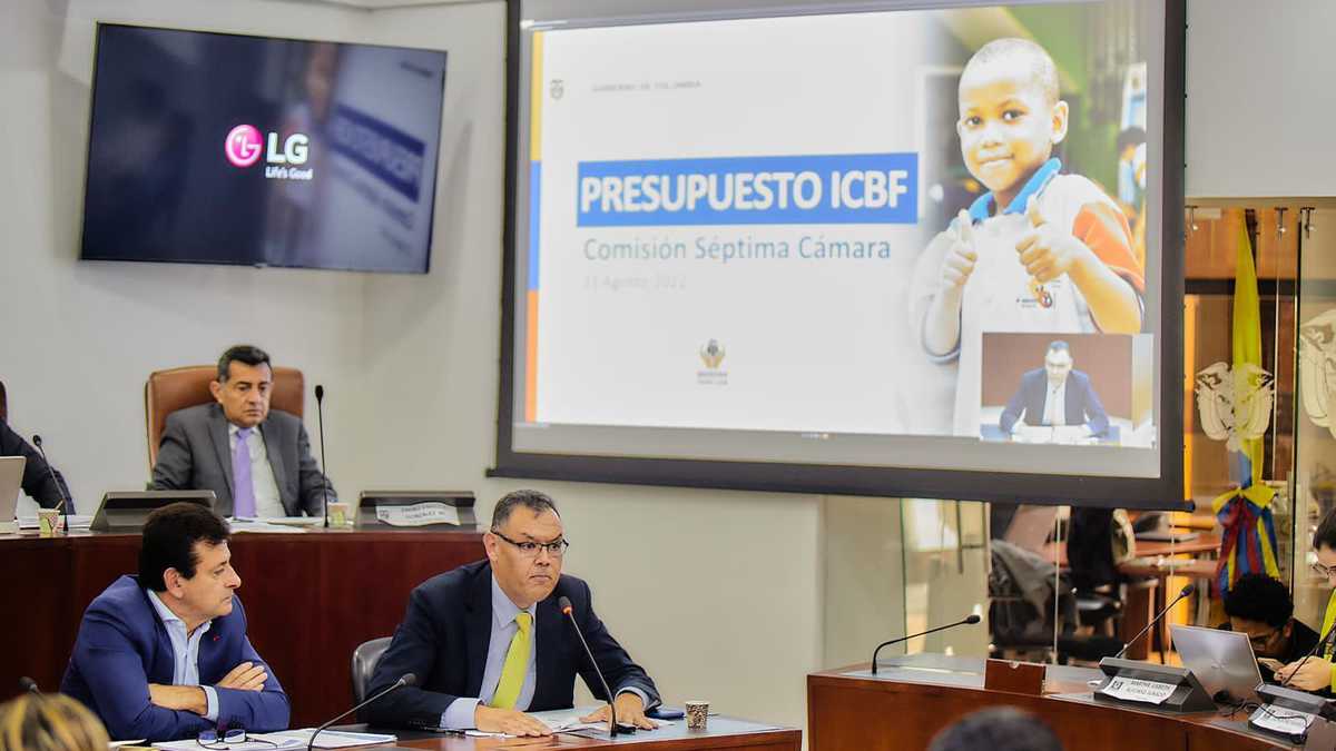 “El ICBF no está desfinanciado”, director (e) Gustavo Martínez “El ICBF no está desfinanciado”, director (e) Gustavo Martínez