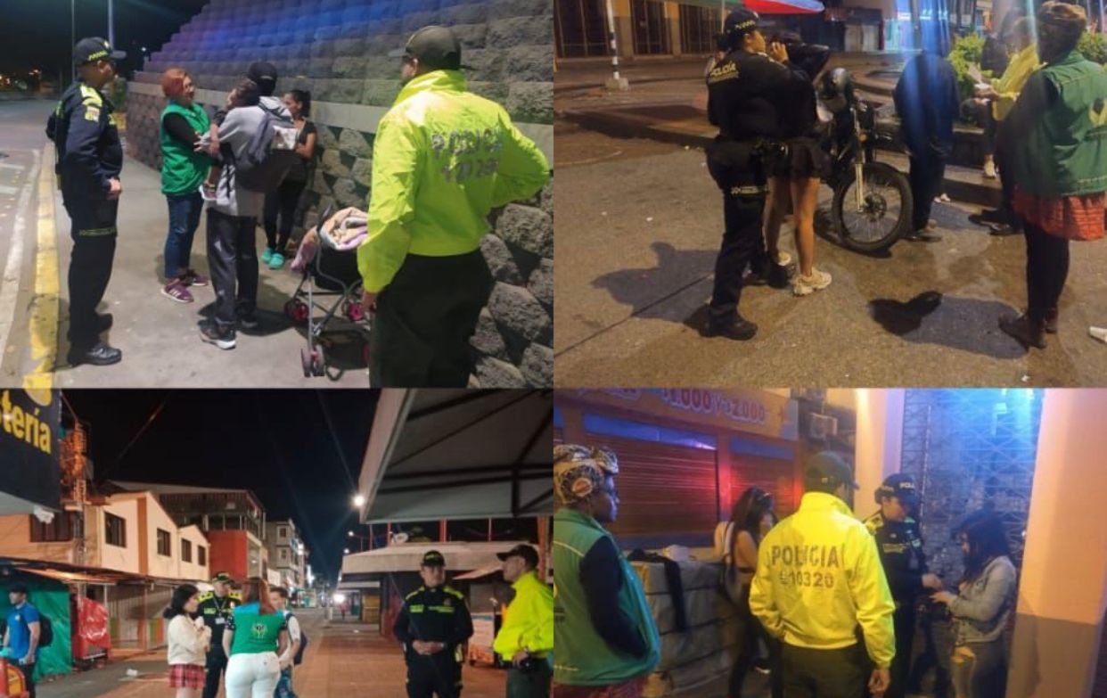 ICBF y Policía Nacional realizan jornadas de sensibilización contra la mendicidad en PereiraEl 
