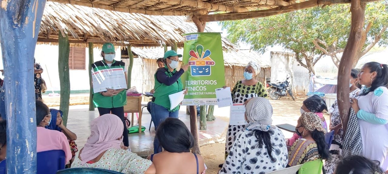 ICBF duplica atención a familias étnicas en La Guajira ICBF duplica atención a familias étnicas en La Guajira