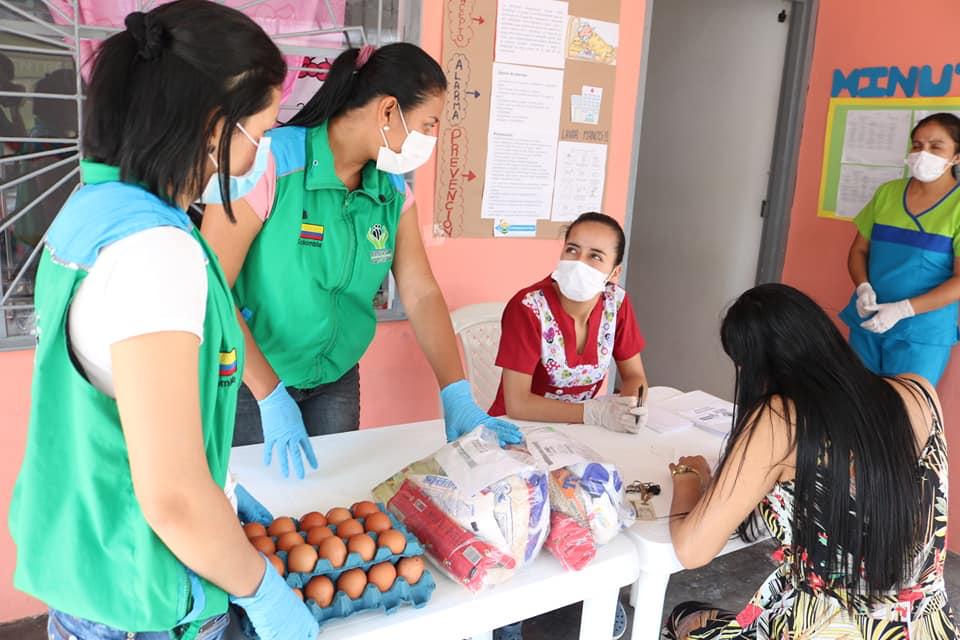 13.360 canastas nutricionales reforzadas a niñez en Putumayo