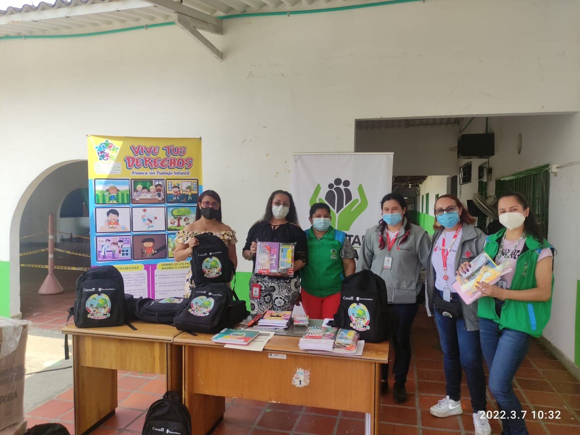 ICBF entregará kits escolares a niños, niñas y adolescentes en Arauca