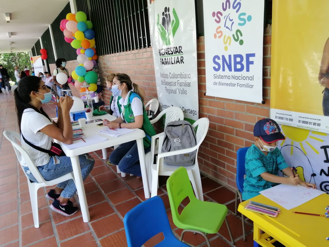 ICBF socializó oferta institucional a las familias de Cartago, Valle del Cauca