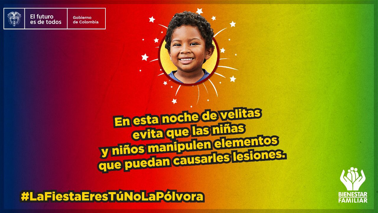 Celebremos una Noche de Velitas en familia y alejados de la pólvora: Directora ICBF Celebremos una Noche de Velitas en familia y alejados de la pólvora: Directora ICBF