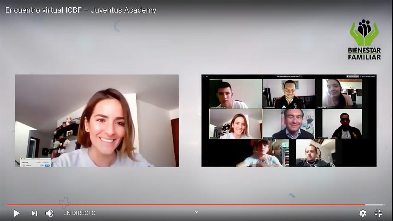 ICBF y Juventus Academy ampliarán cupos de formación en fútbol para niños, niñas, adolescentes y jóvenes. ICBF y Juventus Academy ampliarán cupos de formación en fútbol para niños, niñas, adolescentes y jóvenes.