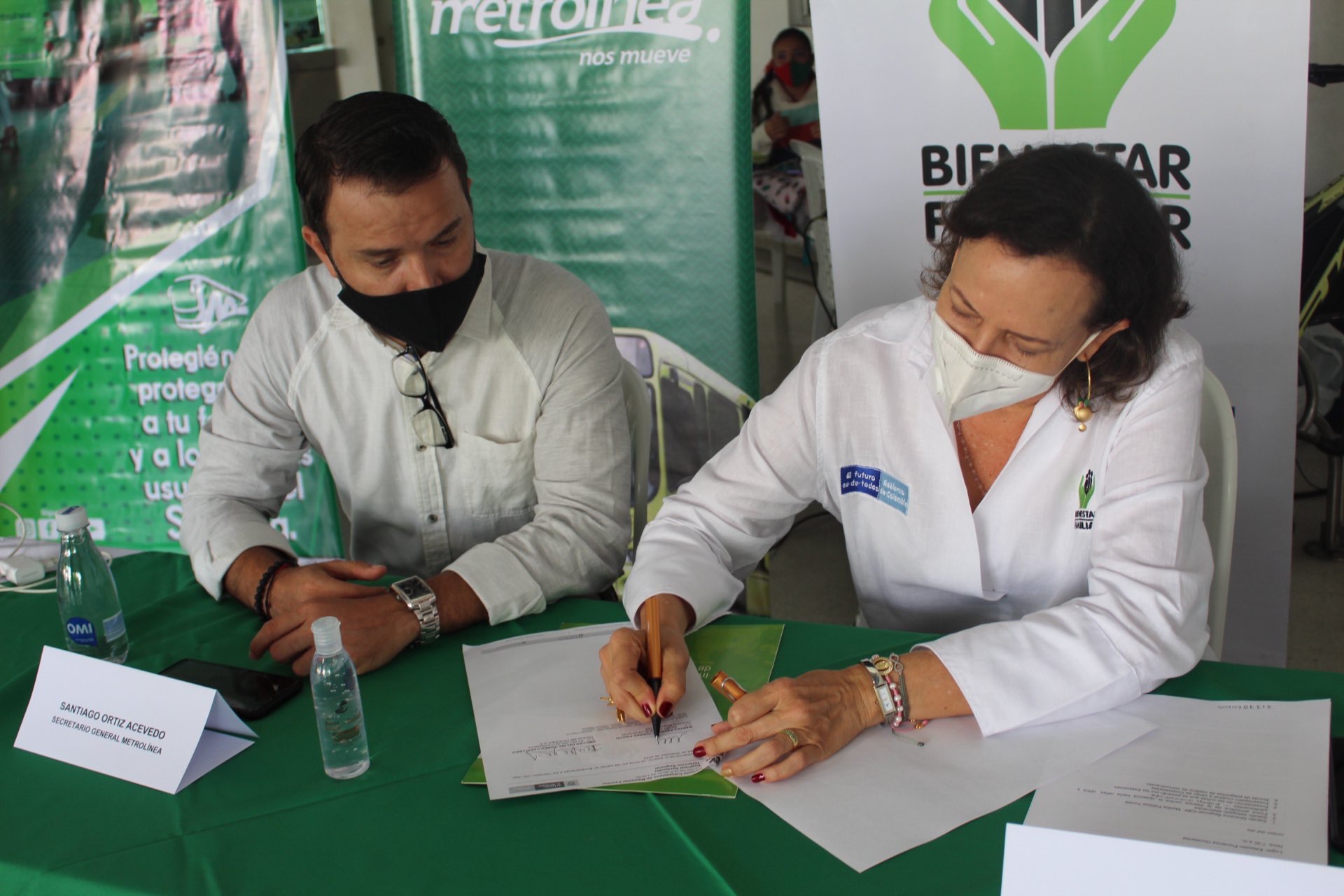 ICBF y Metrolínea realizan alianza para sensibilizar a usuarios del sistema de transporte en prevención de violencias contra la niñez