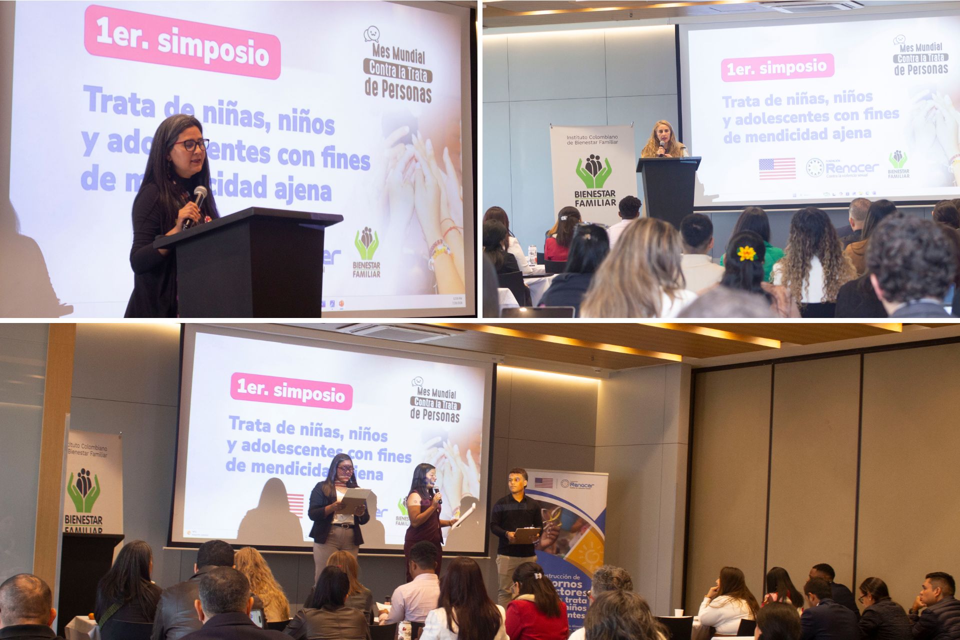 Bienestar Familiar y Fundación Renacer impulsan acciones para prevenir la trata de niñas, niños y adolescentes con fines de mendicidad ajena