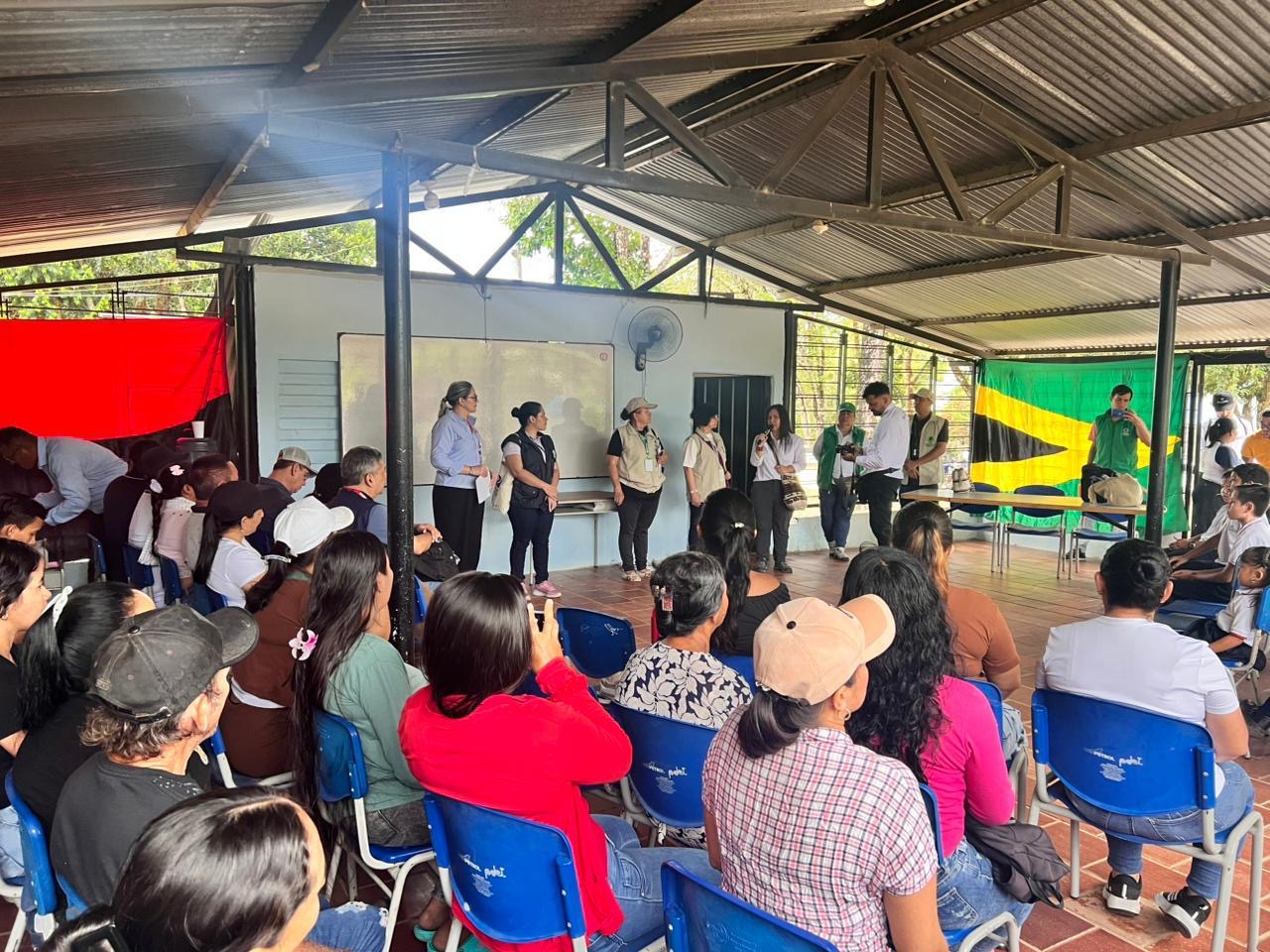 Misión humanitaria educativa en el Catatumbo: Bienestar Familiar verifica situación de niñas, niños y adolescentes en instituciones educativas