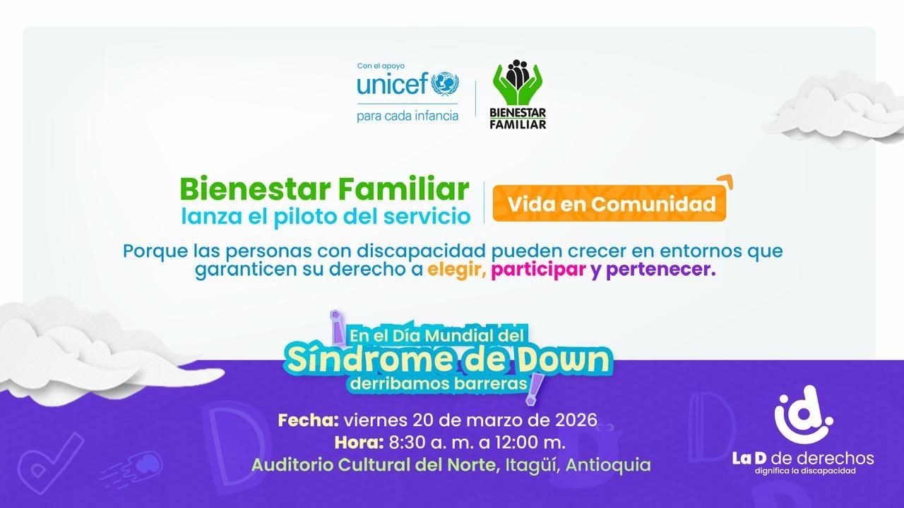 Bienestar Familiar lanza servicio piloto para personas con discapacidad &nbsp;