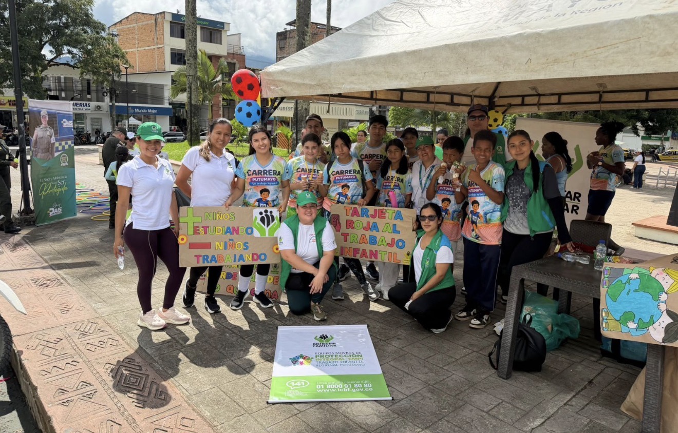 Colombia se la juega por la niñez: histórica reducción del trabajo infantil permite que 67.863 niñas, niños y adolescentes recuperen su derecho a aprender, jugar y soña