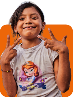 Niño sonriendo
