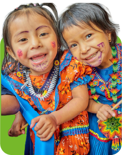 Niña sonriendo