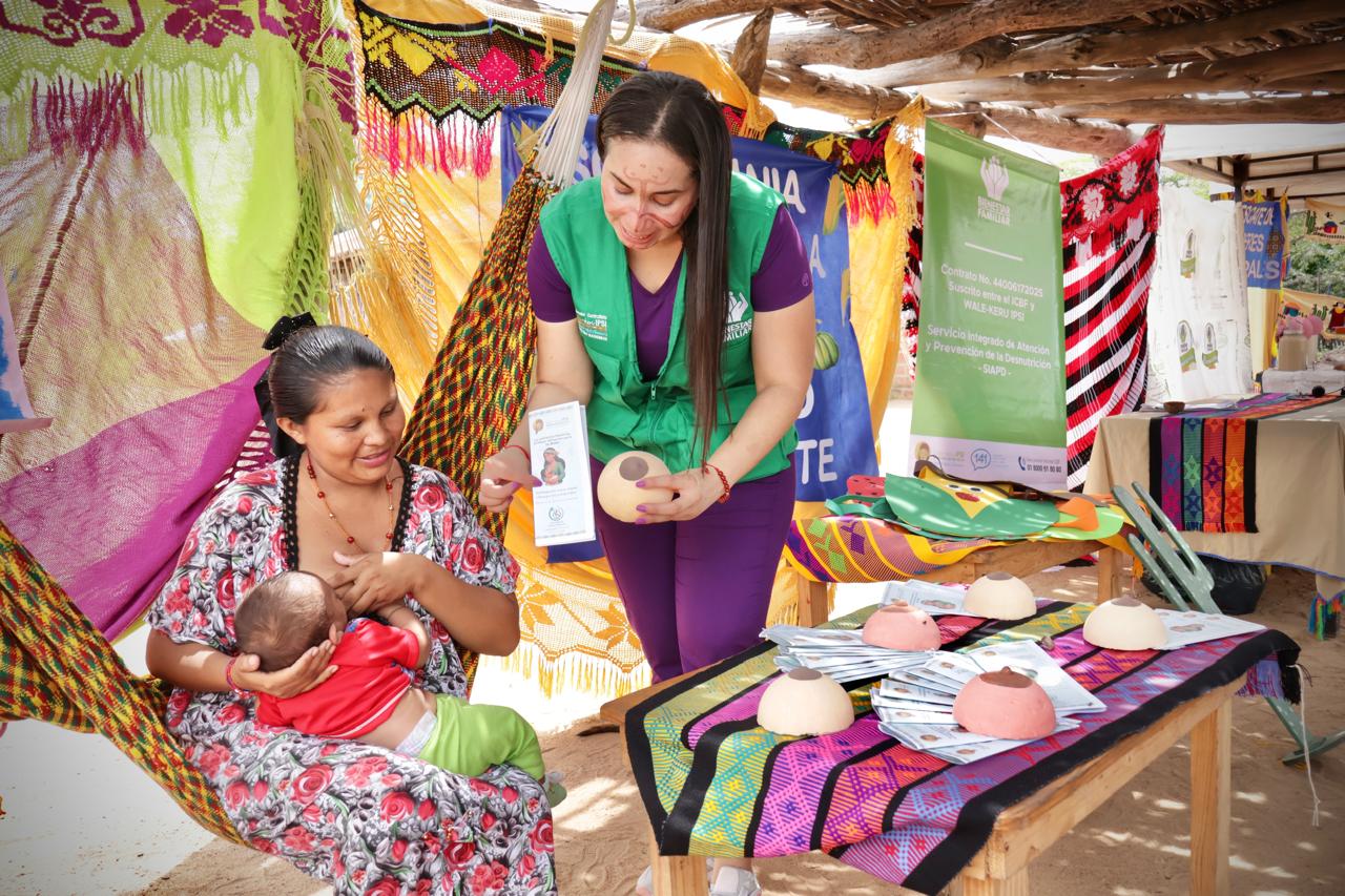 Bienestar Familiar promueve la soberanía alimentaria y la nutrición en comunidades wayuu de Manaure