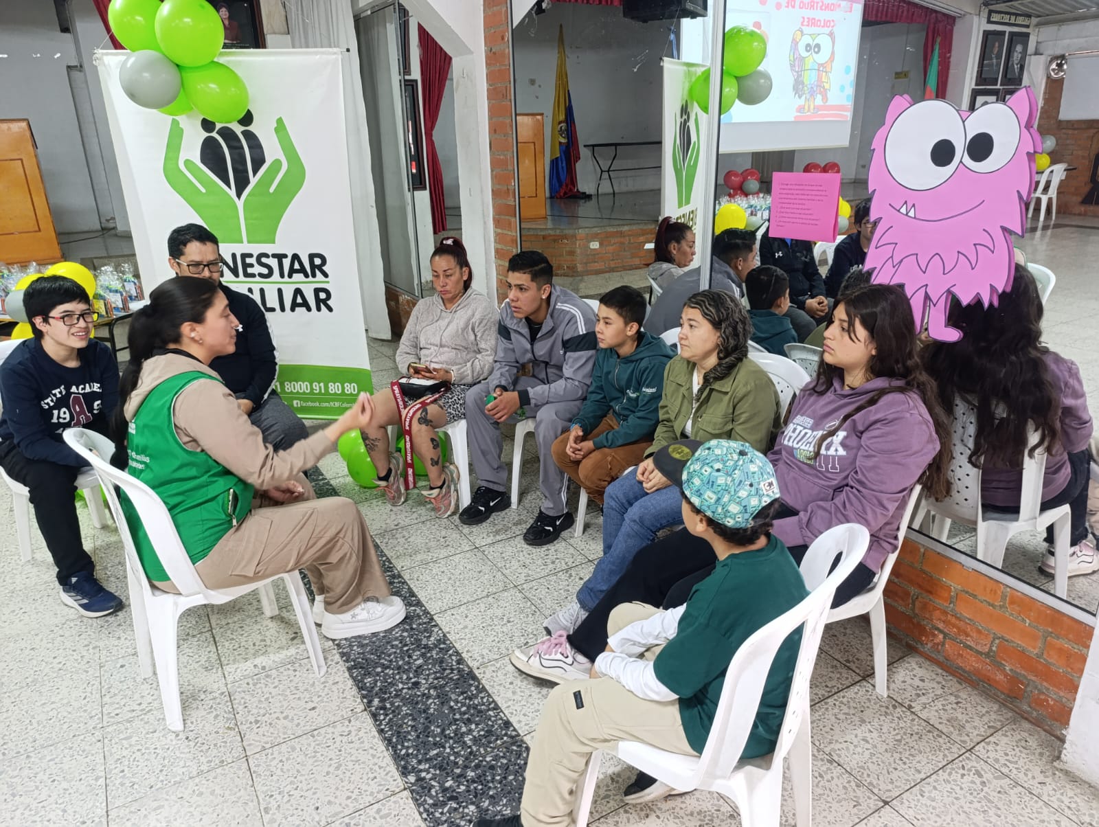 Familias de Facatativá fortalecen sus vínculos en el primer Encuentro Comunitario de Aprendizaje liderado por el Bienestar Familiar