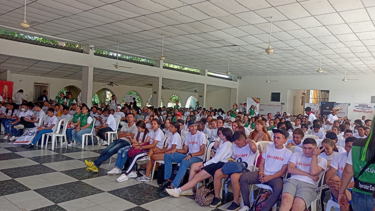 ICBF realizó circuito de diálogo y saberes con jóvenes Sacúdete en Tolima ICBF realizó circuito de diálogo y saberes con jóvenes Sacúdete en Tolima
