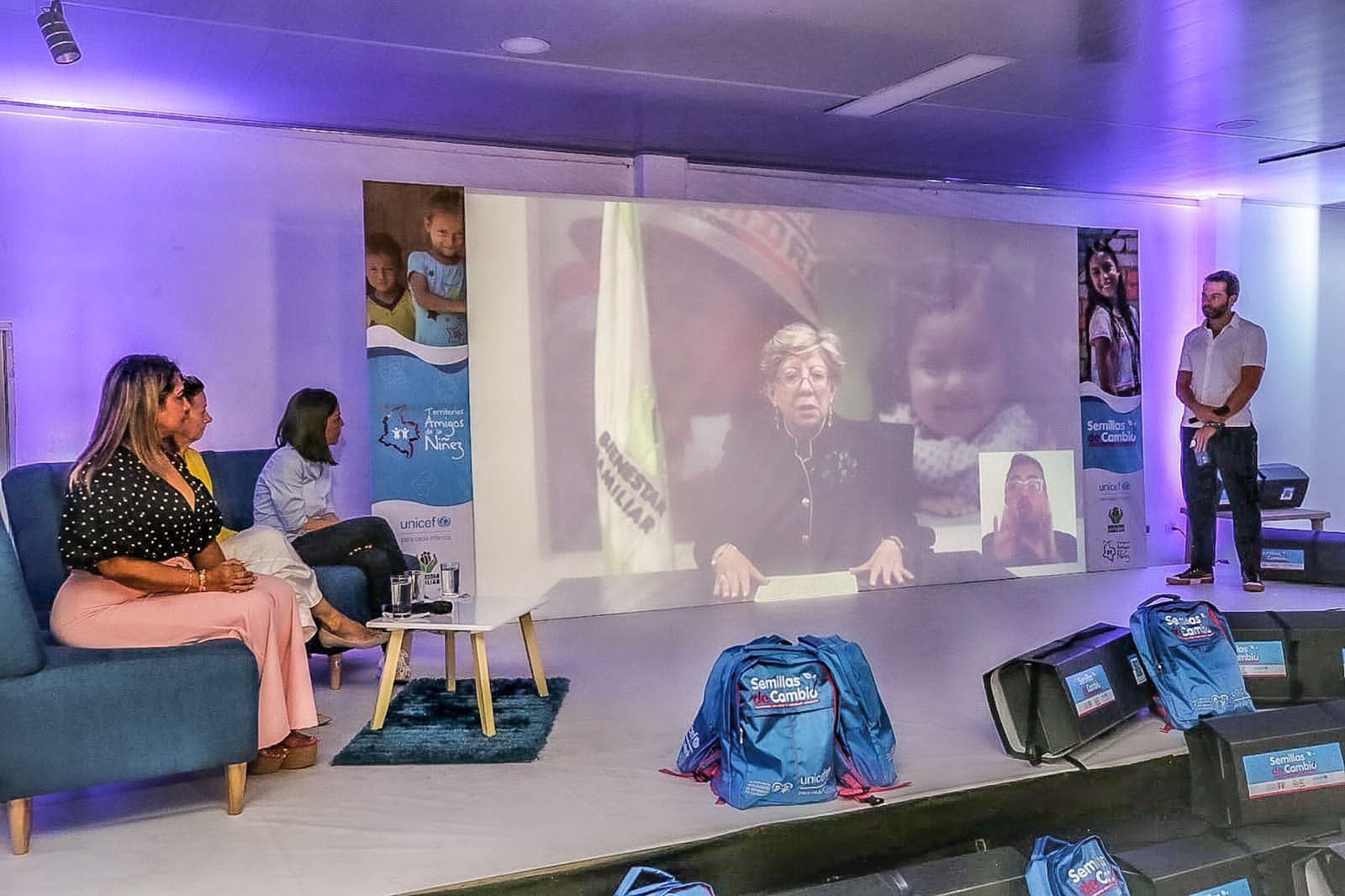 ICBF y UNICEF presentan portal público de la estrategia Territorios Amigos de la Niñez