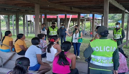 ICBF realiza acciones para la prevención de violencias basadas en género en Amazonas