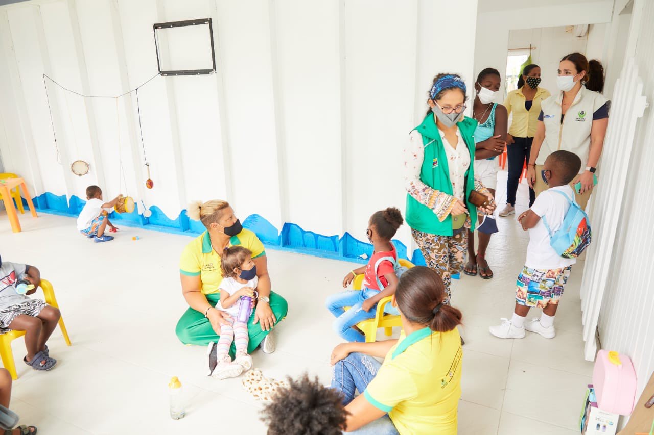 En Providencia ICBF reabre Centro de Desarrollo Infantil para los niños En Providencia ICBF reabre Centro de Desarrollo Infantil para los niños