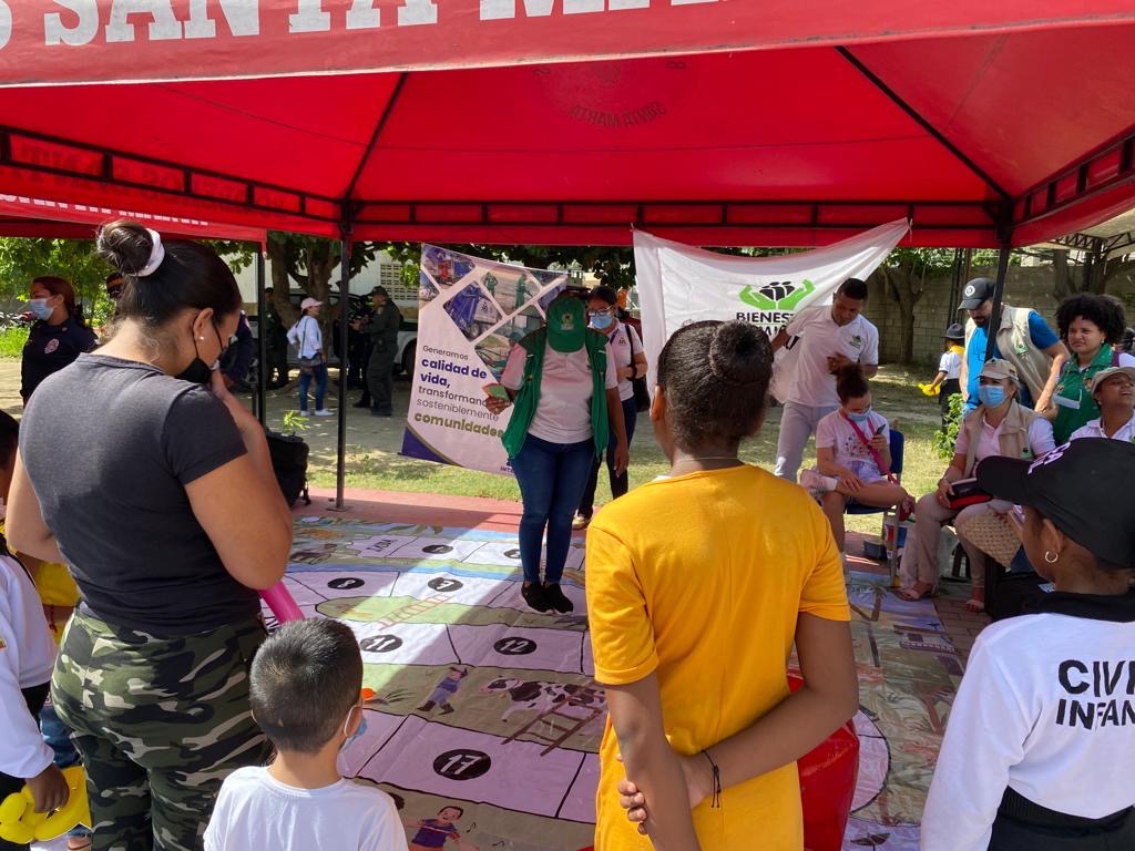 ICBF se sumó al Plan de Aceleración de Acción Unificada en Santa Marta ICBF se sumó al Plan de Aceleración de Acción Unificada en Santa Marta