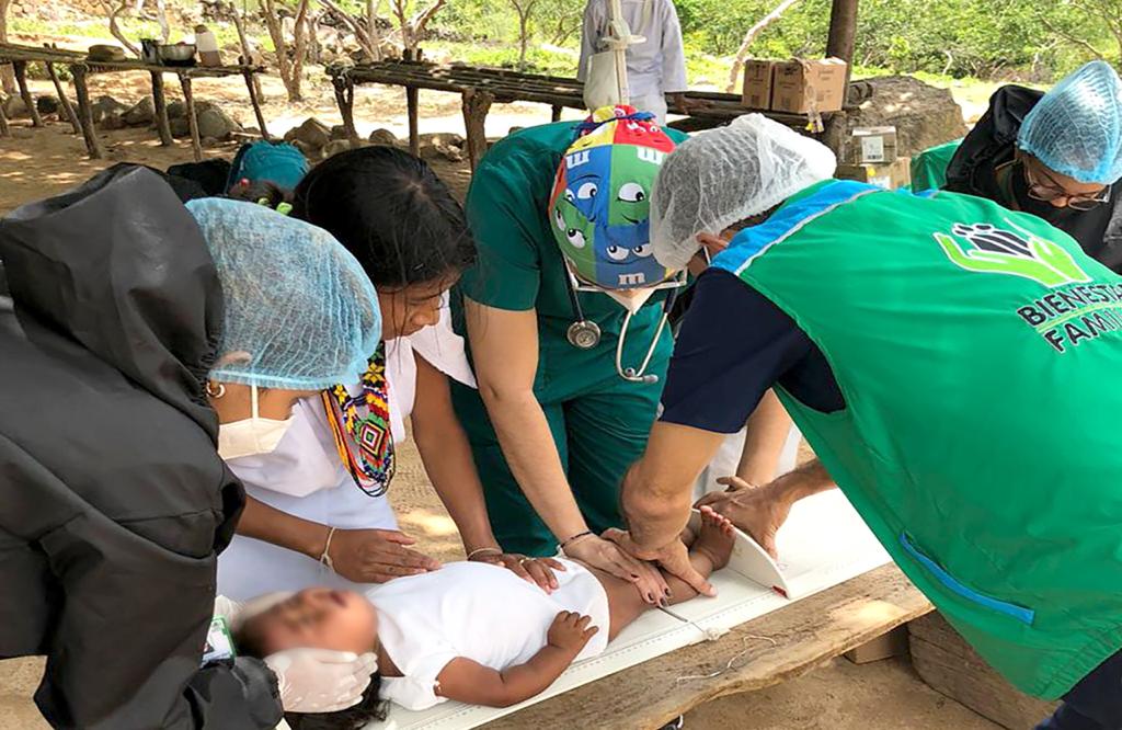 ICBF se sumó a misión humanitaria que llegó a la Sierra Nevada de Santa Marta ICBF se sumó a misión humanitaria que llegó a la Sierra Nevada de Santa Marta