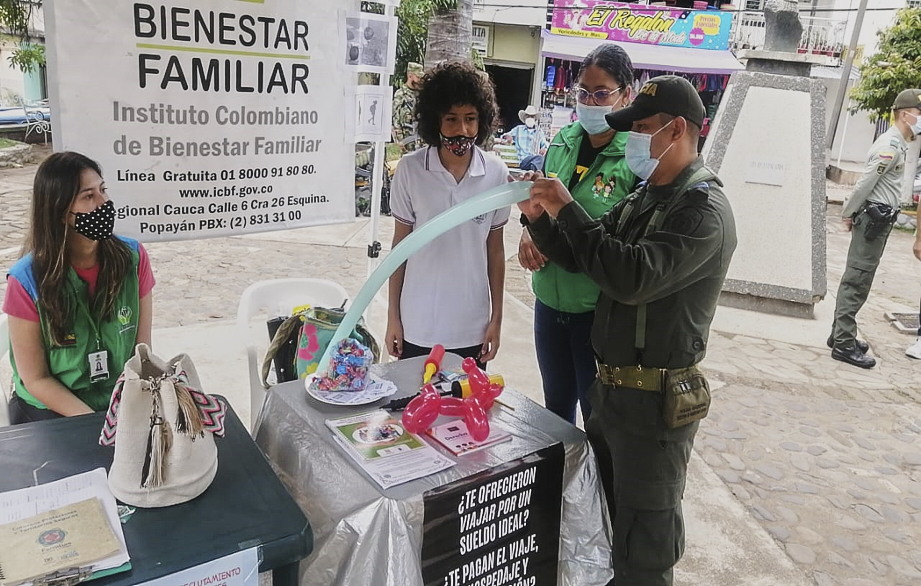 ICBF en Cauca firmó Pacto para la prevención del reclutamiento de niños, niñas y adolescentes