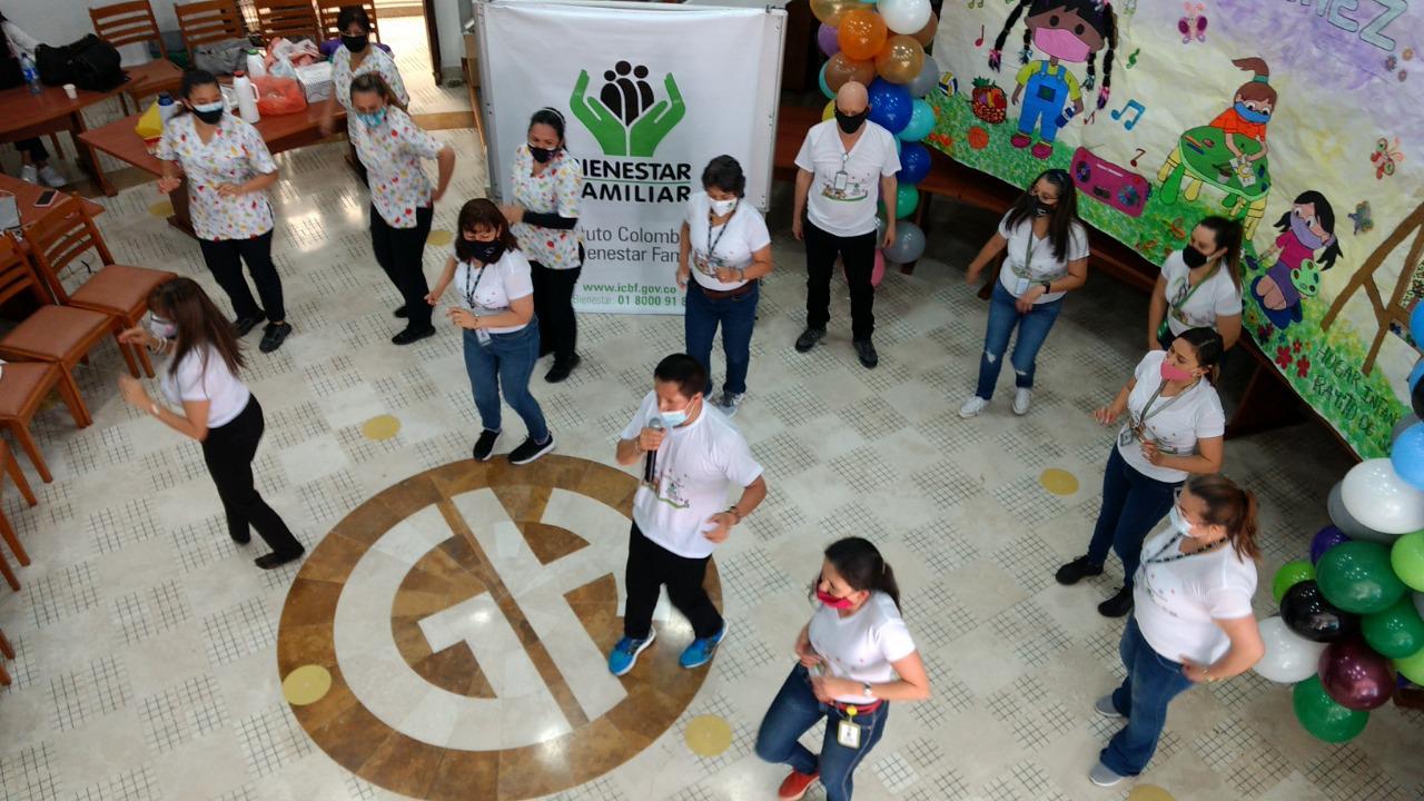 ICBF fomenta estilos de vida saludable entre las familias beneficiarias en Bogotá