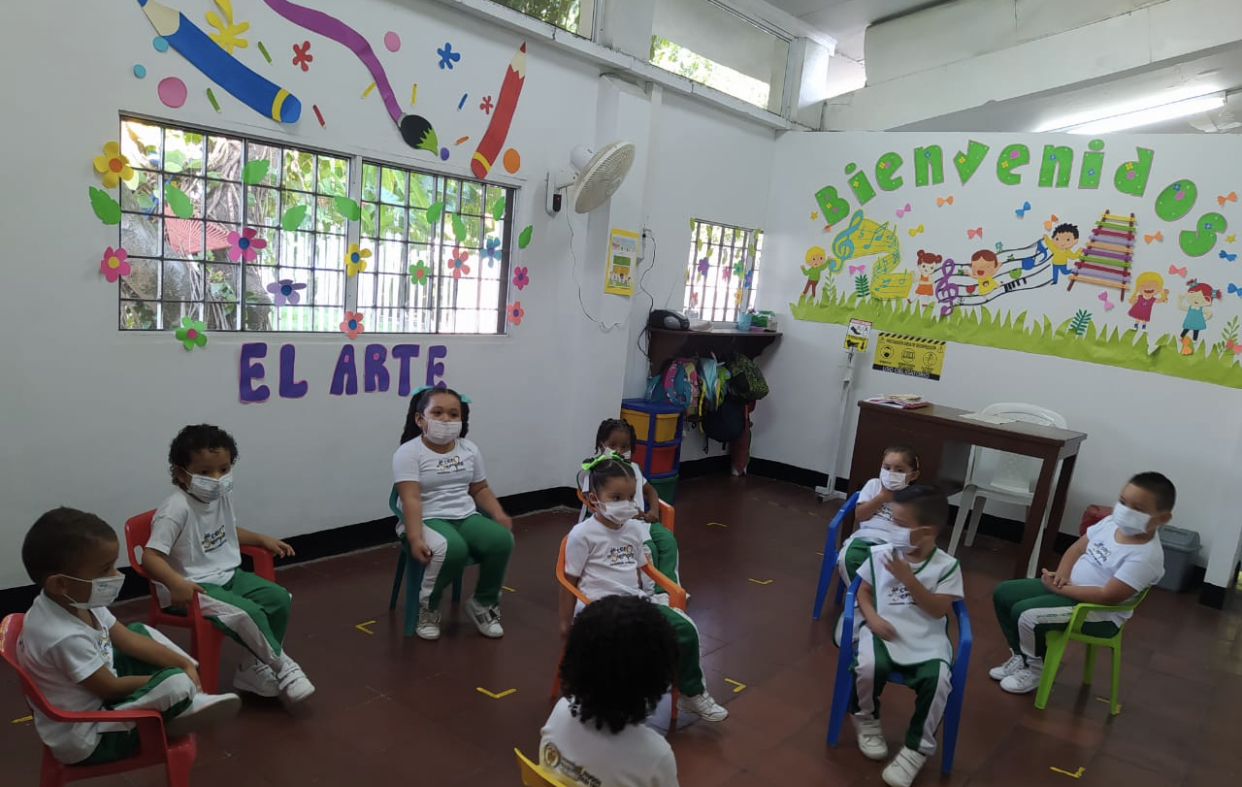 Primera infancia regresa a la presencialidad en el Valle del Cauca