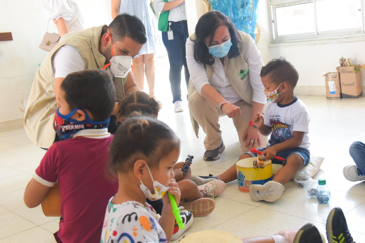 Más de 34.000 niñas y niños de primera infancia han regresado a la presencialidad en Magdalena Más de 34.000 niñas y niños de primera infancia han regresado a la presencialidad en Magdalena