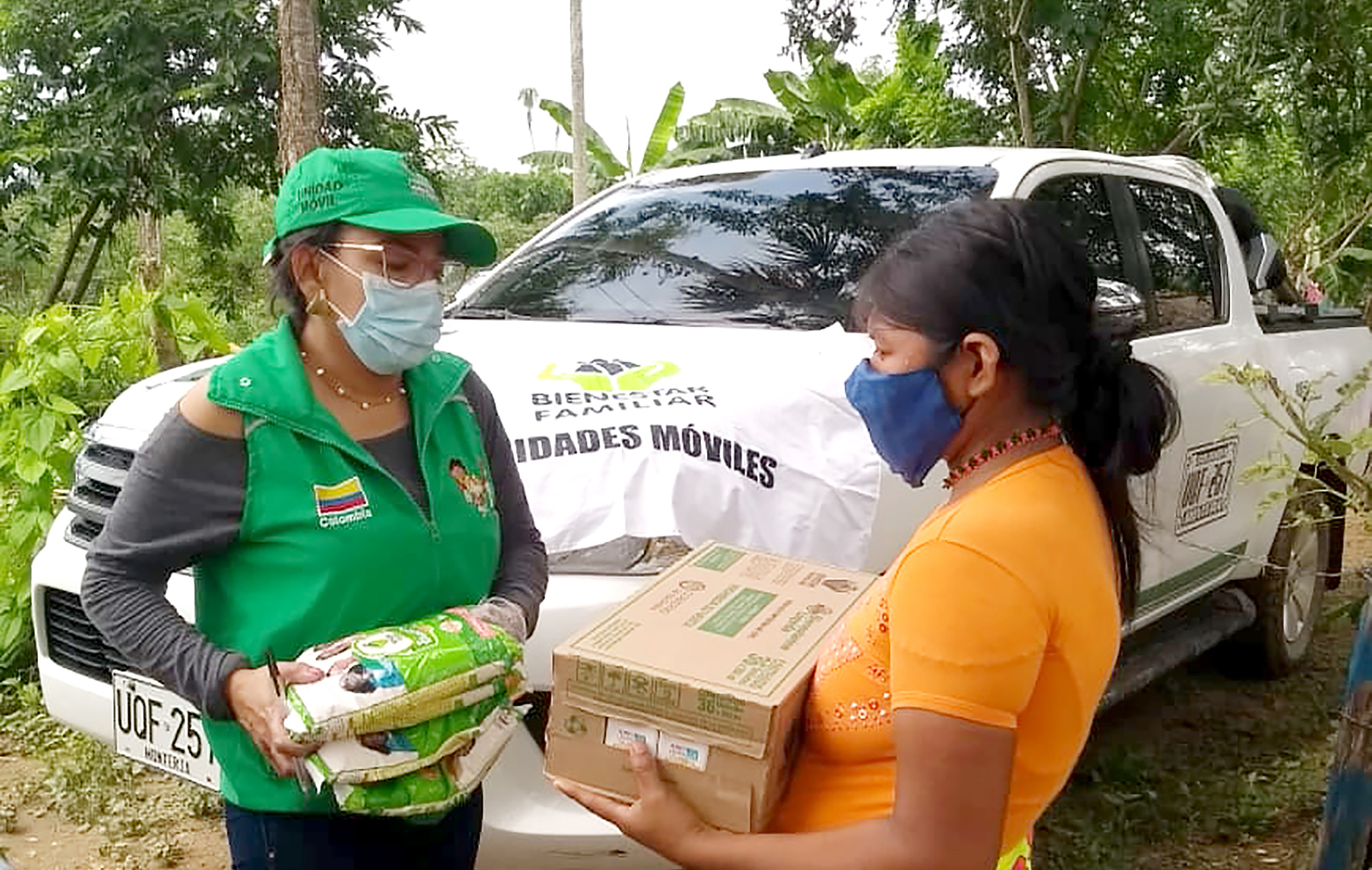 ICBF atiende a familias de la comunidad Embera katío en Córdoba