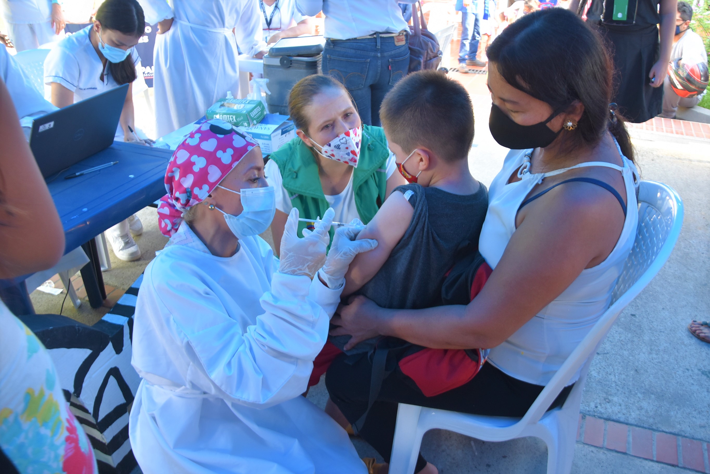 ICBF acompaña jornada de vacunación a beneficiarios de Primera Infancia en Casanare  