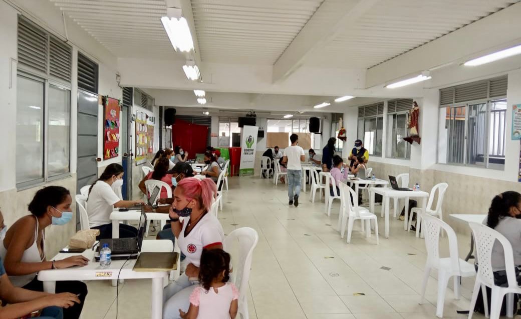 ICBF realizó jornada de prerregistro del Estatuto Temporal de Protección para Migrantes en Floridablanca, Santander ICBF realizó jornada de prerregistro del Estatuto Temporal de Protección para Migrantes en Floridablanca, Santander