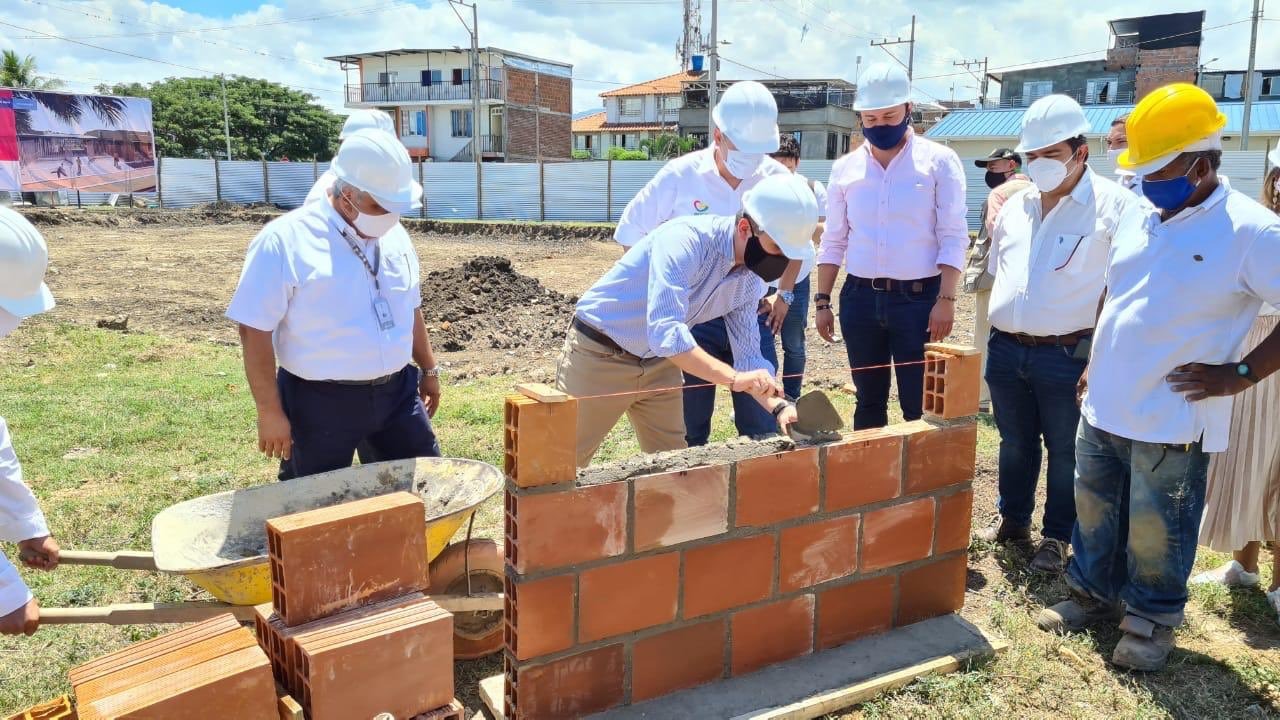 ICBF y Minvivienda ponen primera piedra para nueva infraestructura donde será atendida la primera infancia en Buga ICBF y Minvivienda ponen primera piedra para nueva infraestructura donde será atendida la primera infancia en Buga