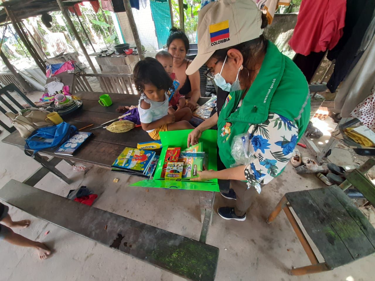 Unidades móviles del ICBF han atendido 250 niños, niñas y adolescentes en el departamento del Amazonas