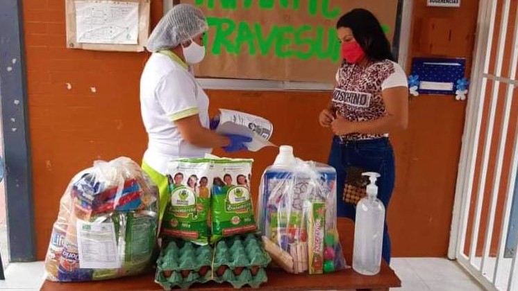 ICBF avanza con entrega de 10.494 canastas alimenticias a la niñez en Casanare