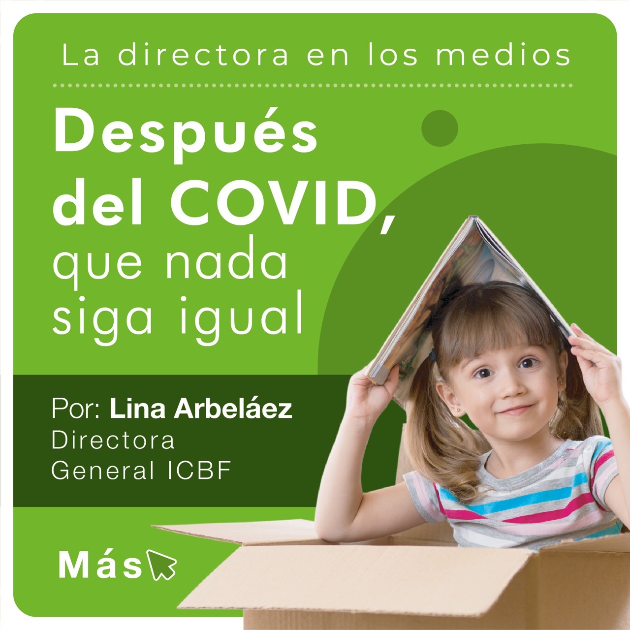 La directora en los medios La directora en los medios