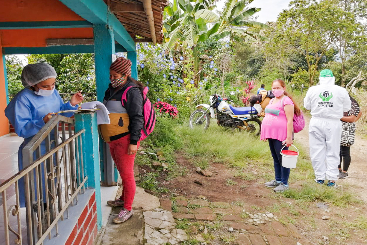 Más de 45.000 hogares recibieron las canastas alimentarias entregadas por el ICBF en Huila