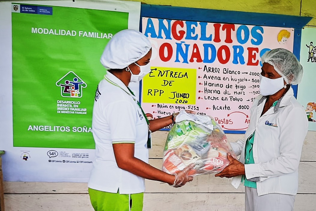 ICBF entregará en junio cerca de 87.000 canastas alimentarias a familias en Córdoba