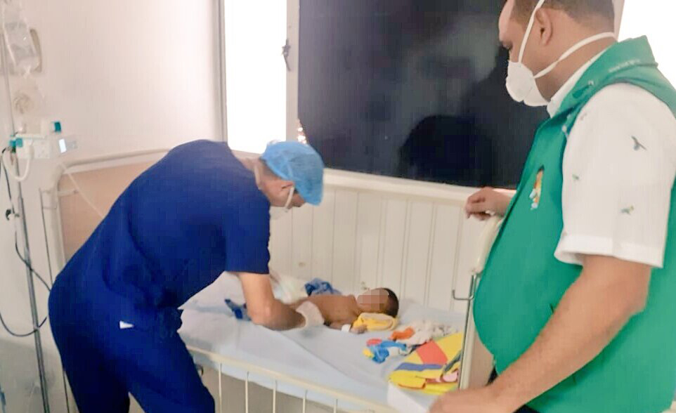 ICBF protege bebé de 8 meses hallado abandonado en Maicao, La Guajira ICBF protege bebé de 8 meses hallado abandonado en Maicao, La Guajira