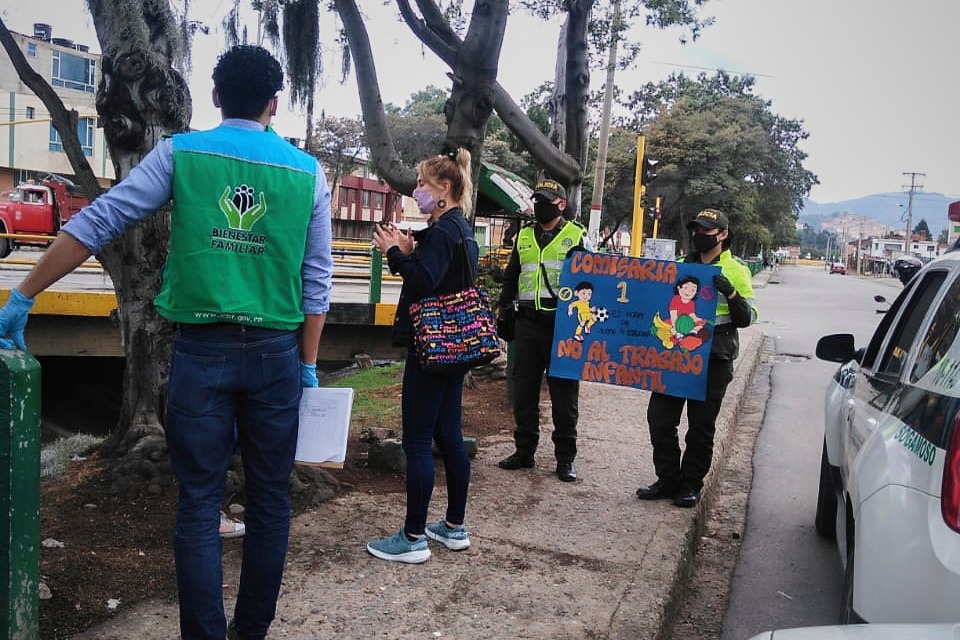 ICBF realizó jornada de sensibilización para erradicar el trabajo infantil en Tunja y Sogamoso